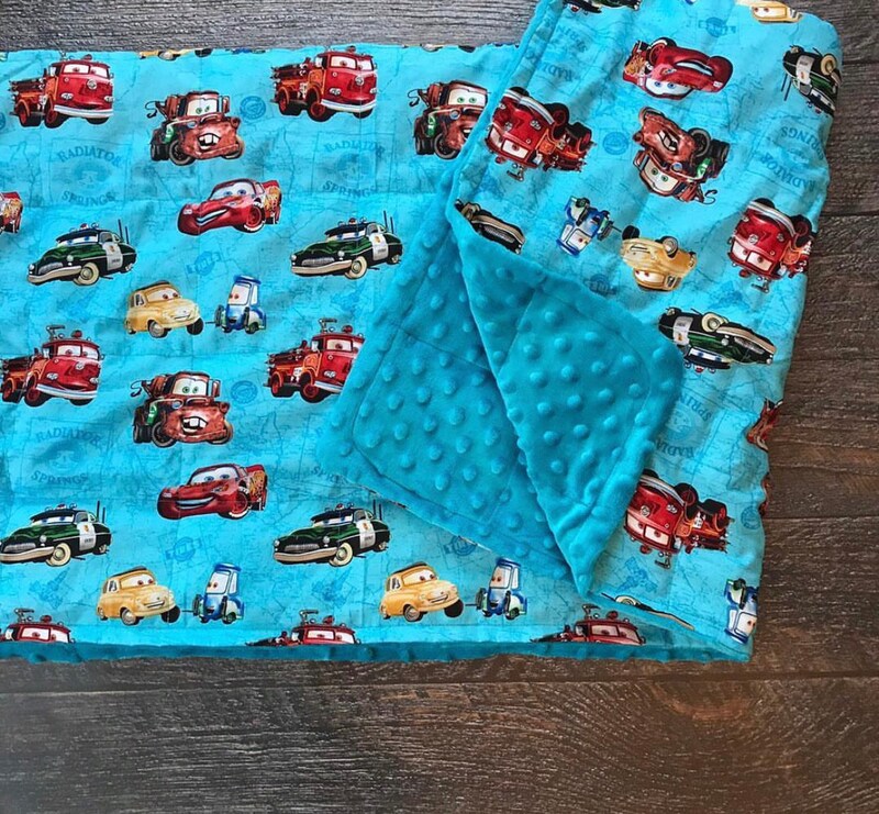 Weighted Blanket Cars Anxiety Sensory